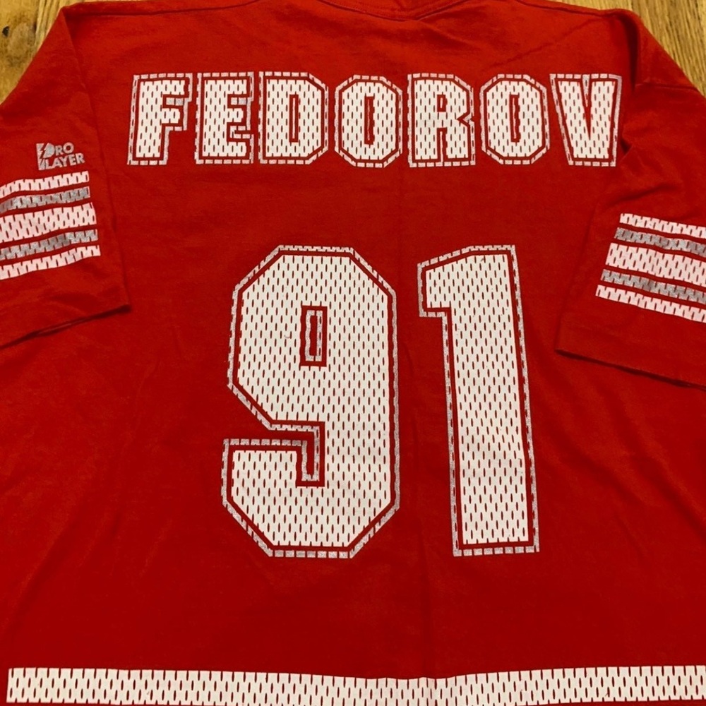 Red Detroit Red Wings T-Shirt